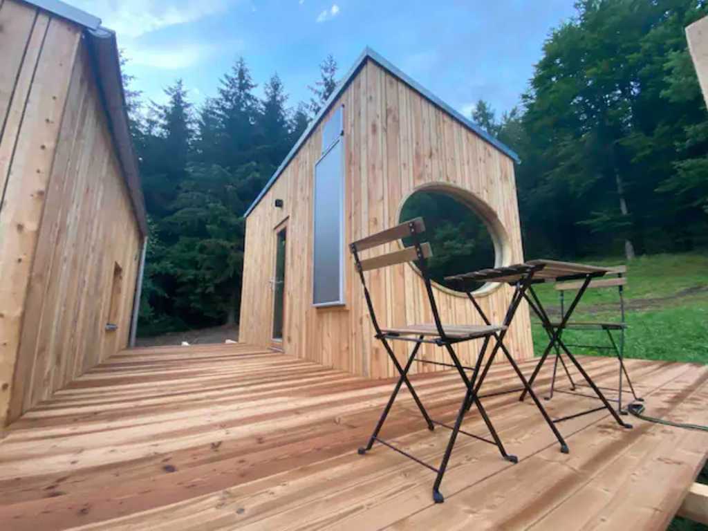 Terrasse vorm Zinipi